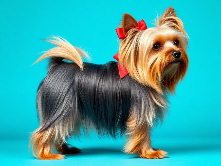 Fiona (Fiona Queen Gryfin York) — Yorkshire Terrier, Klasyczny (steel blue & tan)